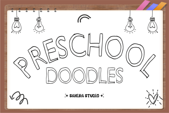 Boost Your Campaign with Preschool Doodles Font