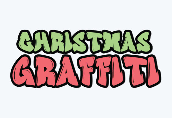 Christmas Graffiti: A Festive Font for Your Brand