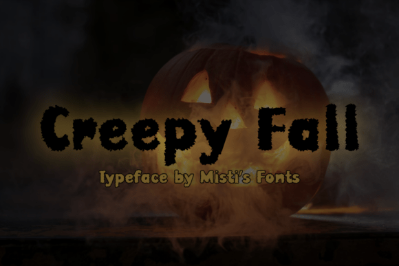 Creepy Fall: A Spooky Yet Stylish Display Font