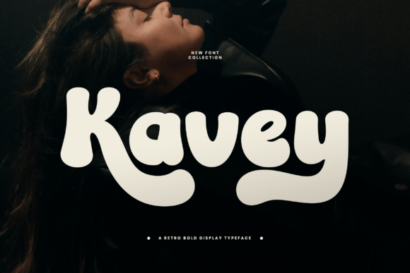 Discover Kavey: A Groovy Display Font for Editorial Design