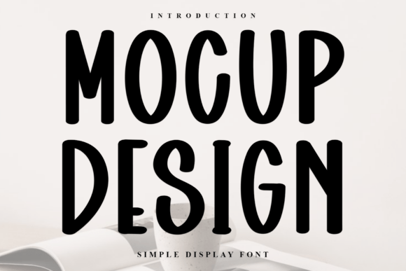 Discover Mocup Design: A Versatile Font for Editorial Elegance