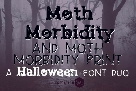 Discover Moth Morbidity Duo: A Hauntingly Elegant Typeface