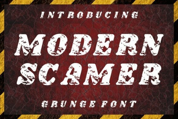 Enhance Your Brand with Modern Scamer Font