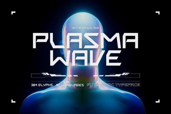 Enhance Your Brand with Plasmawave, the Futuristic Display Font