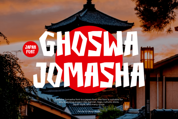 Enhance Your Web Design with Ghoswa Jomasha Font