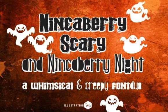 Enhance Your Web Design with Nincaberry Scary Duo Font