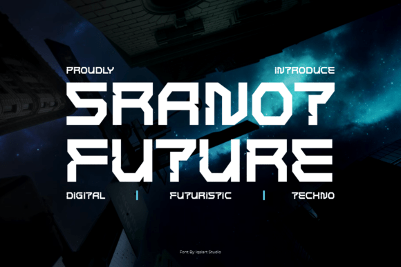 Exploring Sranot Future: A Futuristic Display Typeface