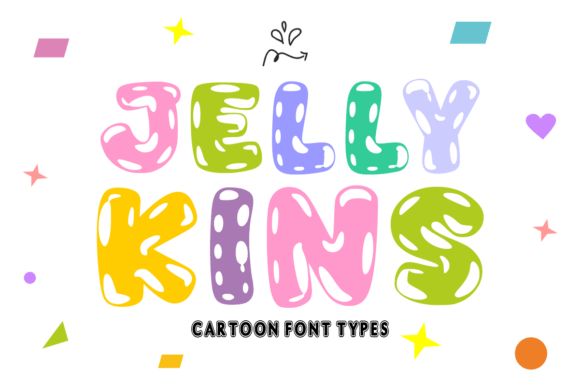 Jelly Kins: A Charming Display Font for Modern Publications