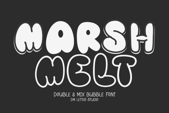 Marshmelt: A Soft and Playful Font for Editorial Design