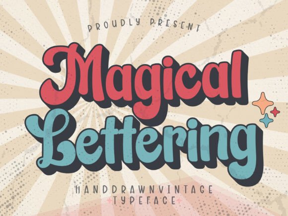 Transform Your Brand with Magical Lettering Font