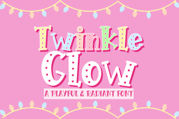 Twinkleglow: A Festive Display Font for Eye-Catching Campaigns
