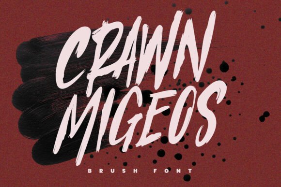 Unleash Creativity with Crawn Migeos Display Font