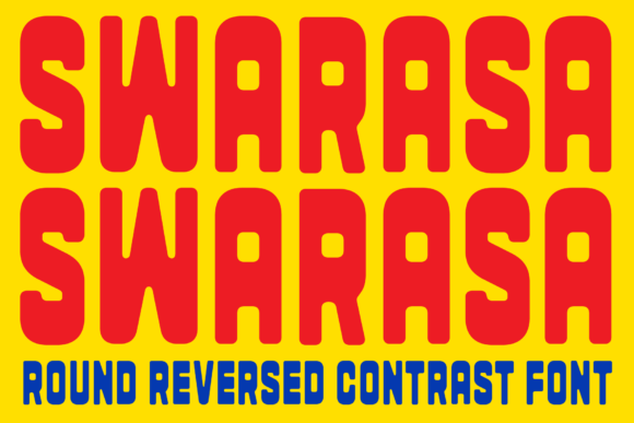 Unleash Creativity with Swarasa: The Quirky 70s Display Font