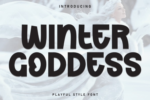 Winter Goddess: A Playful Display Font for Engaging Visuals