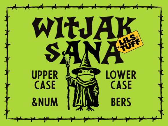 Witjaksana: A Bold Font for Striking Brand Identity