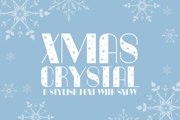 Xmas Crystal: A Festive Display Font for Web Design